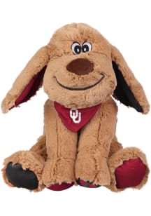 Oklahoma Sooners 10" Floppy Ear Dog Fashion Plush