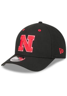 New Era Nebraska Cornhuskers NCAA Replica Modern Crown 9FORTY Adjustable Hat - Black