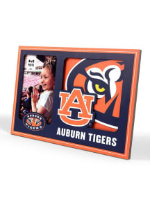 Auburn Tigers 3D Logo Picture Frame - Orange
