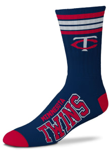 Minnesota Twins Red 4 Stripe Duece Youth Crew Socks