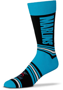 Miami Marlins Go Team Mens Dress Socks