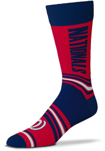 Washington Nationals Go Team Mens Dress Socks