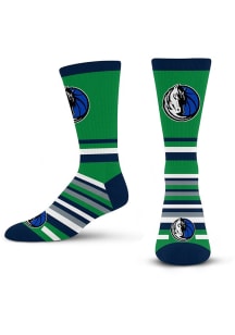 Dallas Mavericks Lotta Stripe Mens Crew Socks