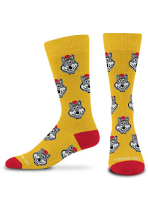 Kansas City Chiefs Allover Mascot Mens Dress Socks