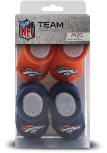 Denver Broncos Team Logo Baby Bootie Boxed Set