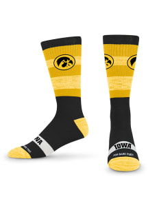 Iowa Hawkeyes Disruptor Mens Crew Socks