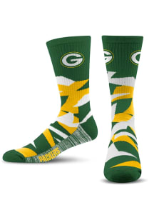 Green Bay Packers Shattered Mens Crew Socks