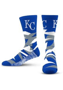 Kansas City Royals Blue Shattered Youth Crew Socks