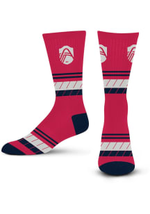 St Louis City SC 625 Slashed Stripes Mens Crew Socks