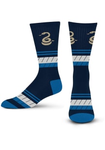 Philadelphia Union 625 Slashed Stripes Mens Crew Socks