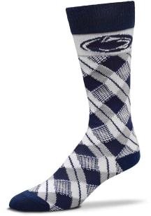 Penn State Nittany Lions Plaid Mens Argyle Socks