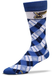 St Louis Blues Plaid Mens Argyle Socks
