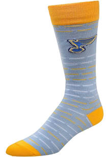 St Louis Blues Dash Stripe Mens Dress Socks