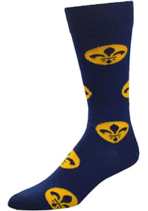 St Louis Fleur-De-Lis Mens Dress Socks