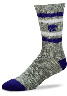 K-State Wildcats Alpine Tweed Womens Crew Socks