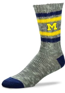 Michigan Wolverines Alpine Tweed Womens Crew Socks