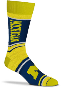 Michigan Wolverines Marquis Addition Womens Crew Socks
