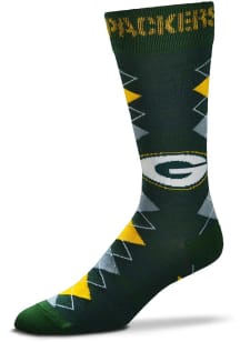 green bay packers dress socks Green Bay Packers Zubaz Fever L/XL main image 1