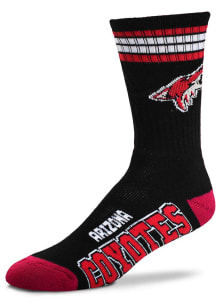 Arizona Coyotes 4 Stripe Deuce Mens Crew Socks