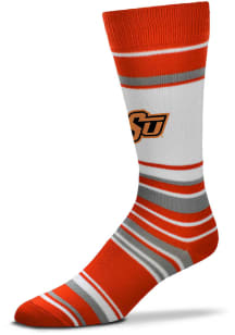 Oklahoma State Cowboys Mas Stripe Mens Dress Socks