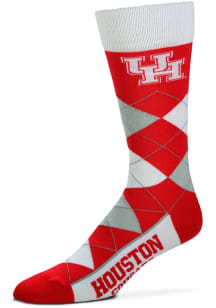 Houston Cougars Argyle Lineup Mens Argyle Socks