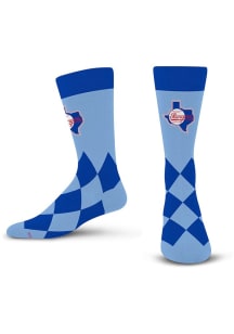 Texas Rangers Big Diamond Mens Dress Socks