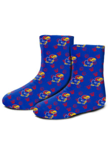 Kansas Jayhawks Playboard Baby Quarter Socks