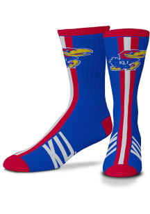 Kansas Jayhawks Da Bomb Mens Crew Socks
