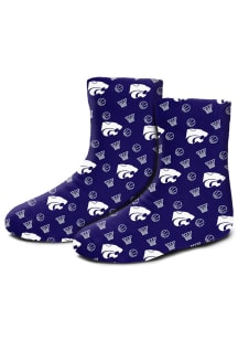 K-State Wildcats Playboard Baby Quarter Socks