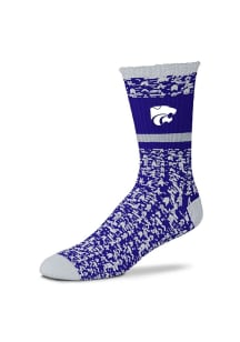 K-State Wildcats Alpine Summit Womens Quarter Socks