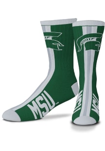 Michigan State Spartans Da Bomb Mens Crew Socks