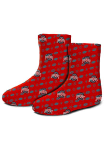 Ohio State Buckeyes Playboard Baby Quarter Socks