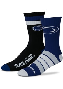 Penn State Nittany Lions Duo 2 Pack Mens Crew Socks