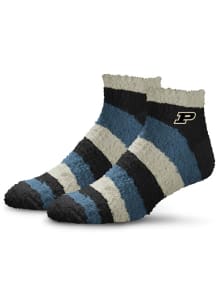 Purdue Boilermakers Rainbow II Sleep Soft Womens Quarter Socks