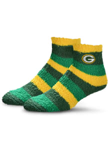 Green Bay Packers Rainbow II Sleep Soft Womens Quarter Socks