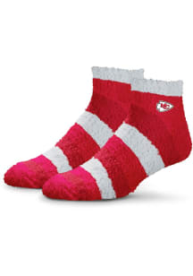 Kansas City Chiefs Rainbow II Sleep Soft Womens Quarter Socks