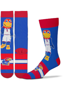 Kansas Jayhawks Madness Mens Crew Socks
