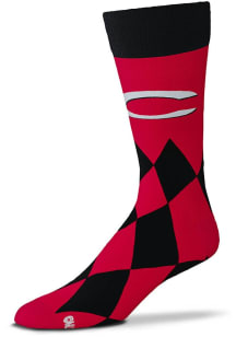 Cincinnati Reds Big Diamond Mens Dress Socks
