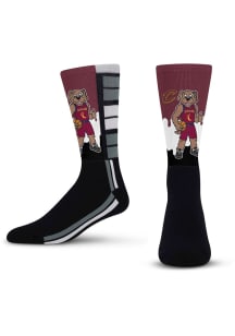 Cleveland Cavaliers Mascot Drip Mens Crew Socks