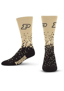 Purdue Boilermakers Spray Zone Mens Crew Socks