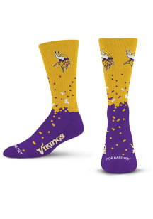 Minnesota Vikings Spray Zone Mens Crew Socks