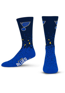 St Louis Blues Spray Zone Mens Crew Socks