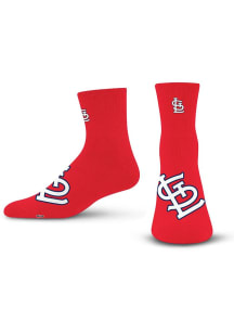 St Louis Cardinals Big Teams Mens Quarter Socks
