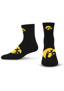 Iowa Hawkeyes Big Teams Mens Quarter Socks