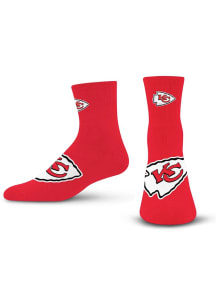 Kansas City Chiefs Big Teams Mens Quarter Socks