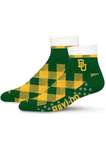 Baylor Bears Cozy Buff Womens Quarter Socks