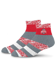 Ohio State Buckeyes Rainbow RMC Womens Quarter Socks