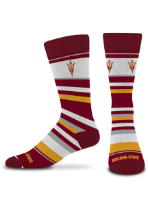 Arizona State Sun Devils Soft Stripe DST Womens Crew Socks