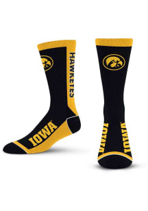 Iowa Hawkeyes MVP Mens Crew Socks