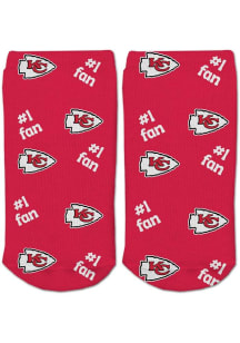 Kansas City Chiefs #1 Fan Baby Quarter Socks